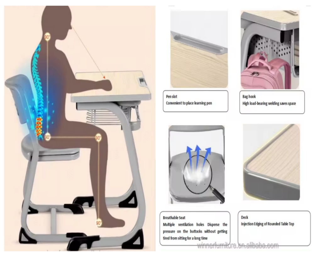 WINNER Unveils New Ergonomic Study Desk and Chair for Kids