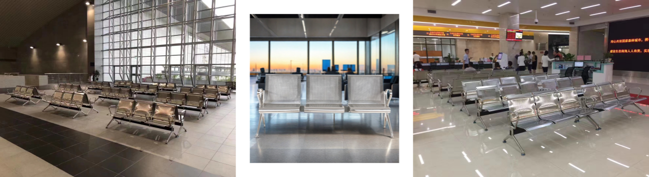 WINNER Launches Stainless Steel Waiting Chair Series for Public Spaces