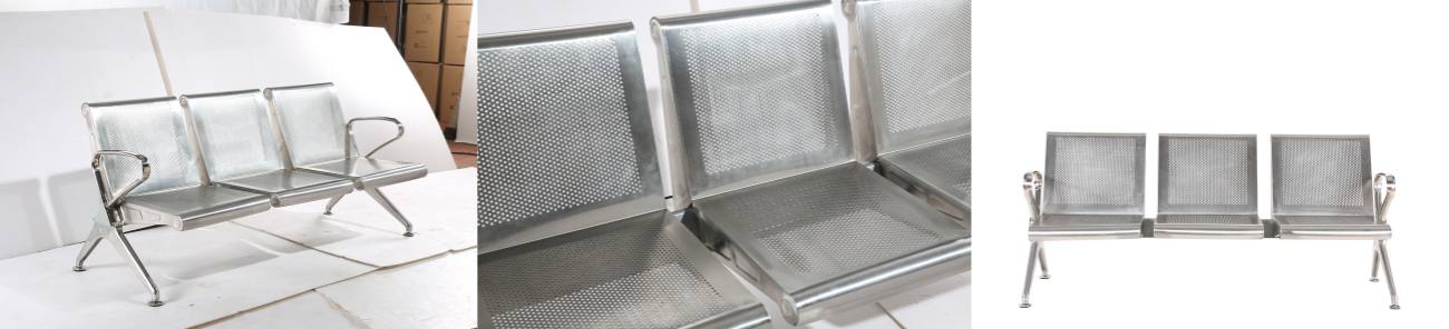 WINNER Launches Stainless Steel Waiting Chair Series for Public Spaces