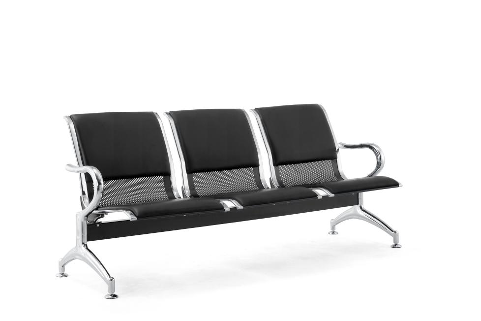 3-seat airport waiting chairs