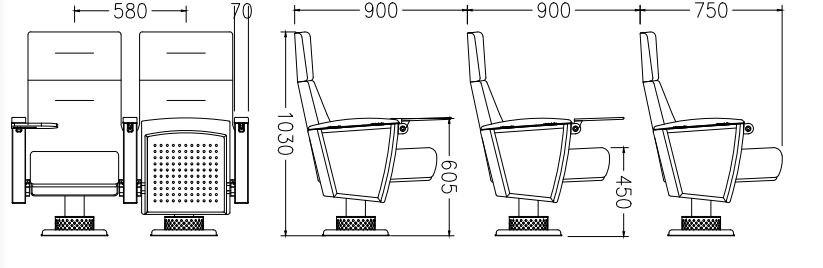 High-End Auditorium Chair Design: Precision Engineering Meets Exceptional Comfort