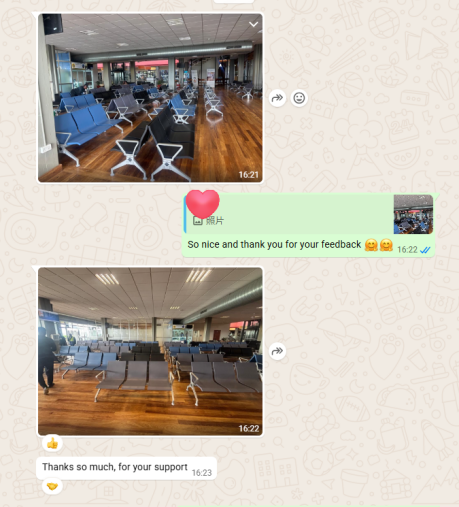 Taking Flight with Comfort: Winner Furniture’s Airport Seating Earns Acclaim in Tanzania