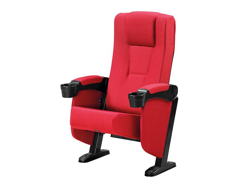 Red chairs push back home cinema theater chair fold recliner 3d 4d 5d movie church movie theater seats