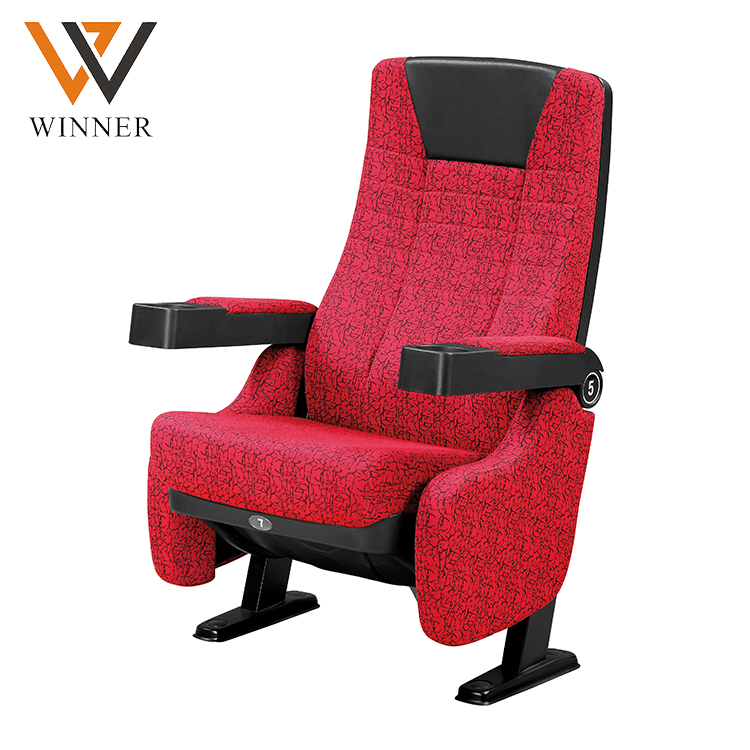 pattern folded auditorium home theater chair audience movie recliner commercial cinema seating