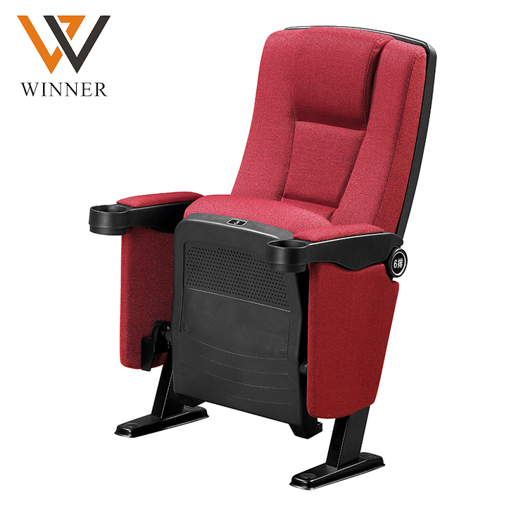 Red chairs push back home cinema theater chair fold recliner 3d 4d 5d movie church movie theater seats