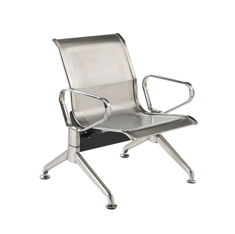 Durable Stainless Steel Chair Hospital Waiting Area Seat W9701-2