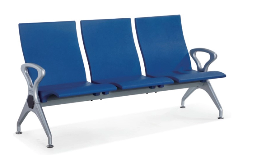 Modern Design High Quality 3 Seat Pu Material Airport Waiting Seat waiting chair W9910-3