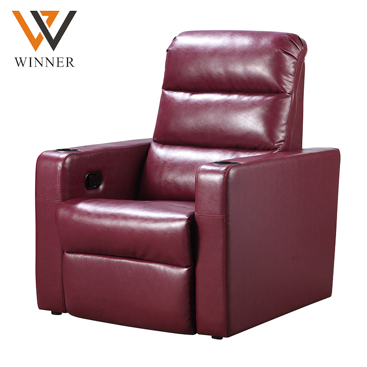 auditorium recliner cinema seat Genuine theater chair audience classical reclining durable cinema chairs