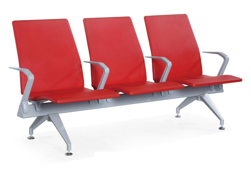 High Quality Size Metal Frame Airport Public 3 Seater Waiting Chair W9909