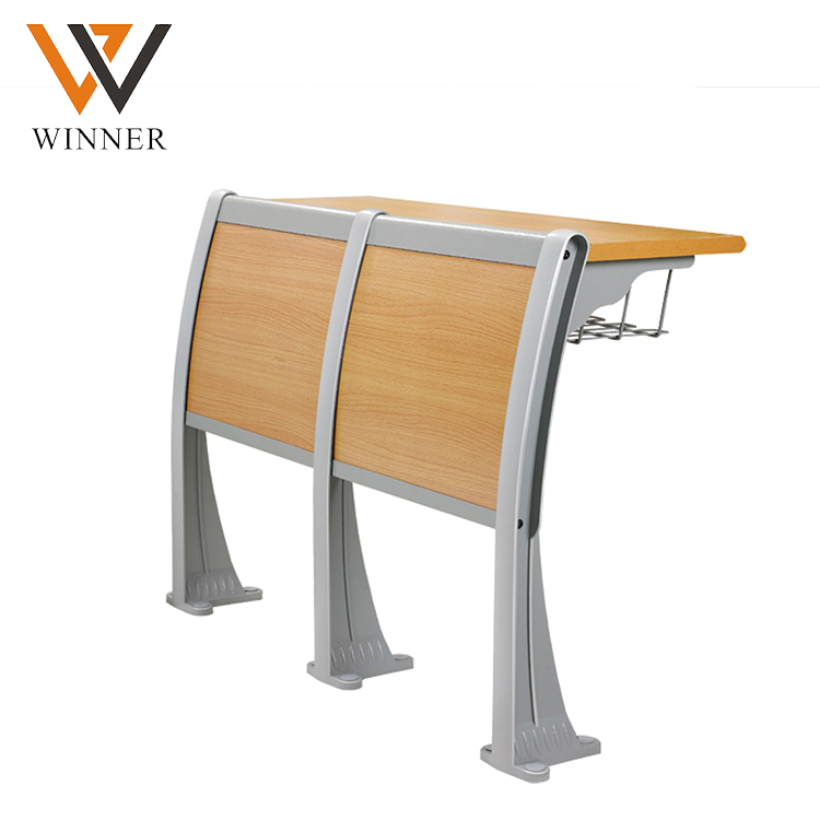 standard size school metal student university chair and desks high school folded Ladder Lecture Hall chair