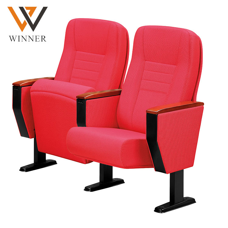 Auditorium chair  concert hall red color W613