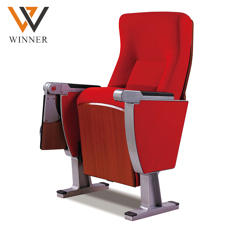 Auditorium chair  cherry color W821