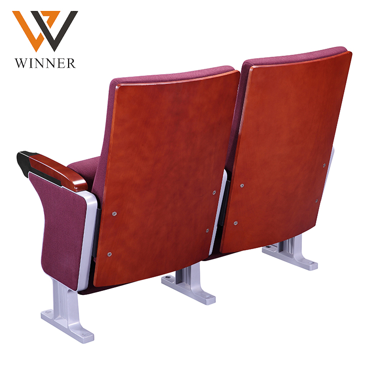 Auditorium chair wood frame seating W835A