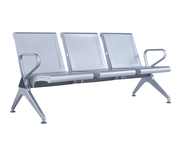 Metal 3 Seater Waiting Chair Hospital Waiting Room Airport Chair W9801/W9801K