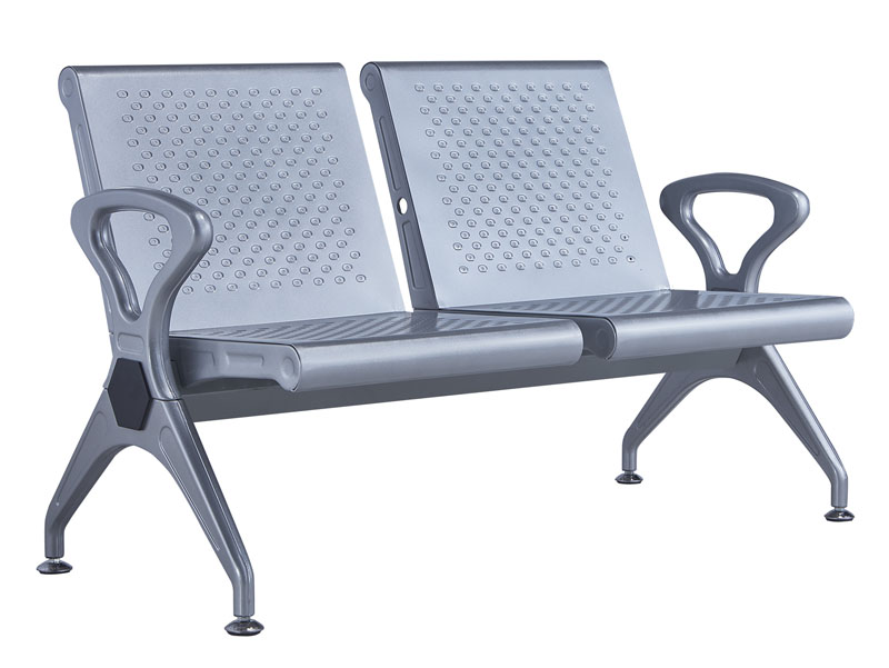 3-seater waiting chair used in bus station or hospital W9810