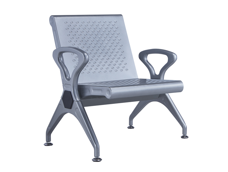 3-seater waiting chair used in bus station or hospital W9810
