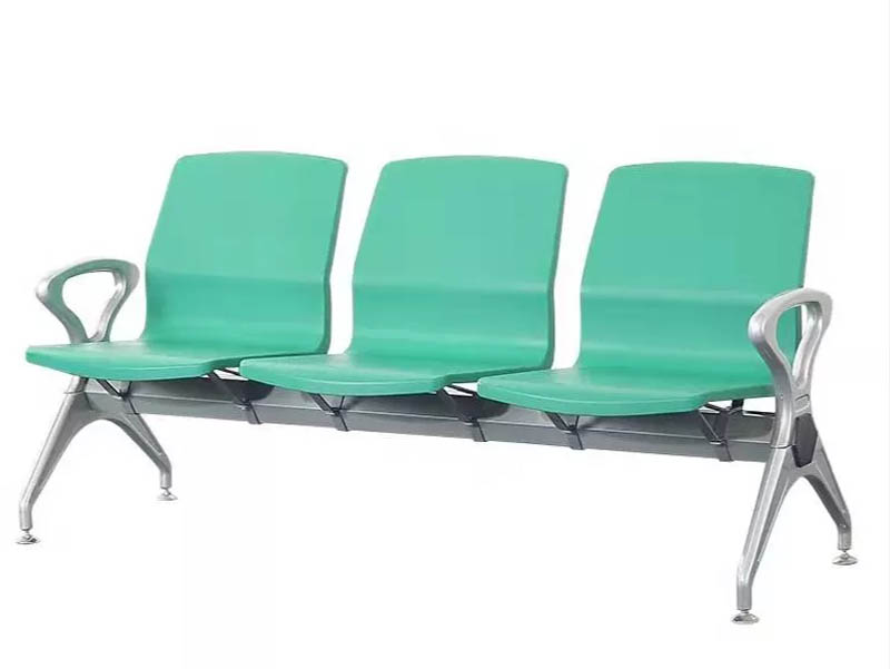 High Quality Polyurethane Airport Waiting Gang Bench Chair Lounge For Hospital Public Waiting W9918