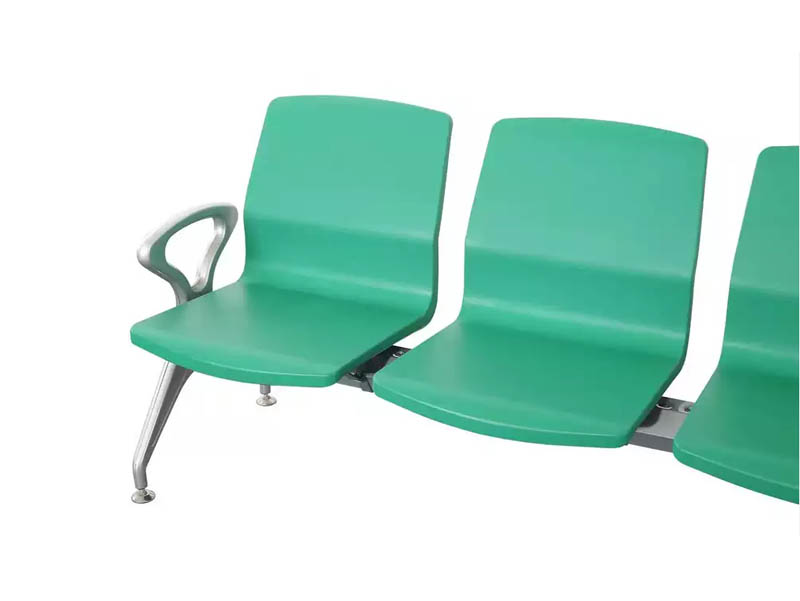 High Quality Polyurethane Airport Waiting Gang Bench Chair Lounge For Hospital Public Waiting W9918