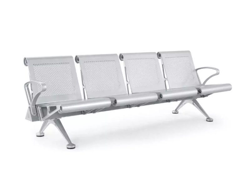 High grade aluminium alloy arm and leg waiting chair W9902