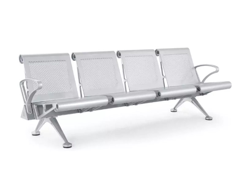 High grade aluminium alloy arm and leg waiting chair W9902