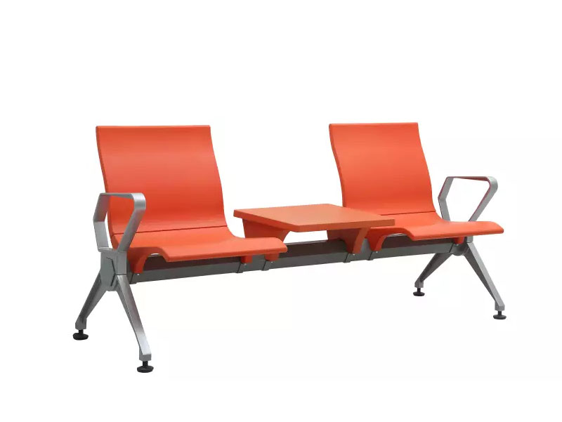 Modern Design High Quality Hospital Waiting Bench Chair Polyurethane Material Airport Waiting Gang Chair W9915A