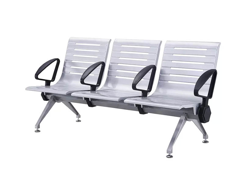 Factory price airport chair waiting , public 3-seater airport chair with high quality W9921