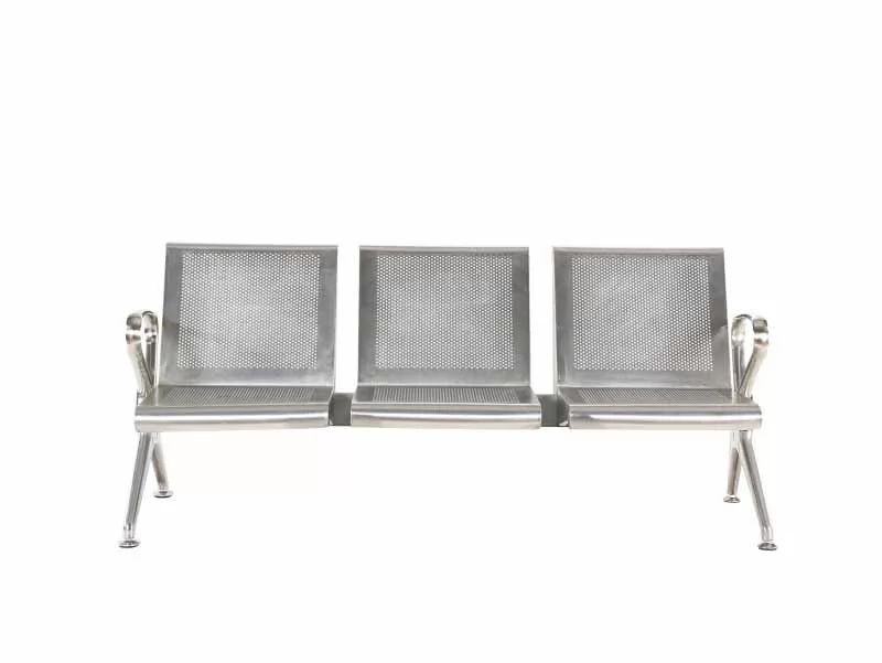 Factory Wholesale Stainless Steel Airport Waiting Chair Gang Bench seatings W9801S