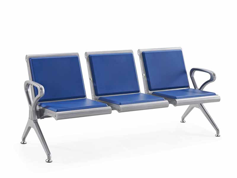 Hospital Bank Airport Bench Seats 3 Seats polyurethane chair W9808P