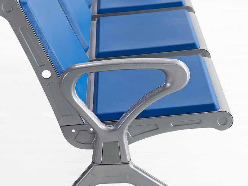 Hospital Bank Airport Bench Seats 3 Seats polyurethane chair W9808P