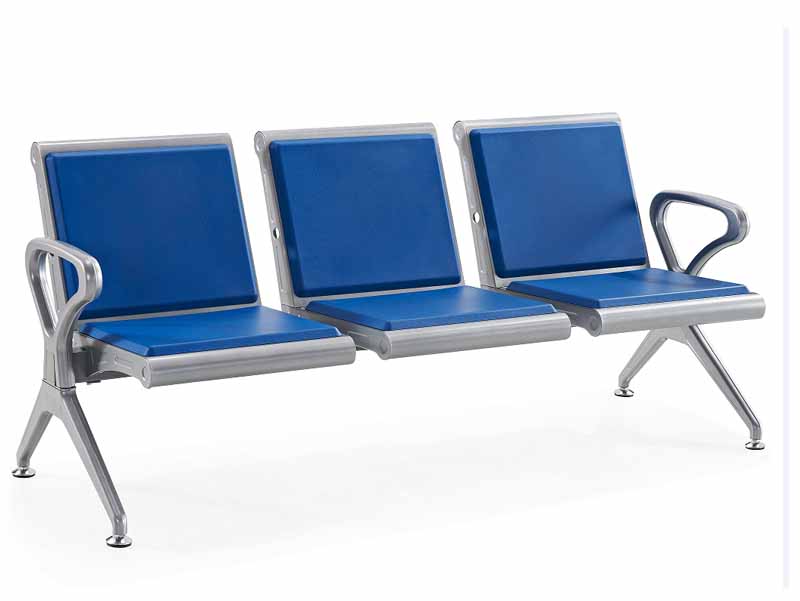 Hospital Bank Airport Bench Seats 3 Seats polyurethane chair W9808P