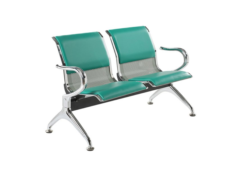 Hot selling chrome steel airport chair waiting chair W9601C