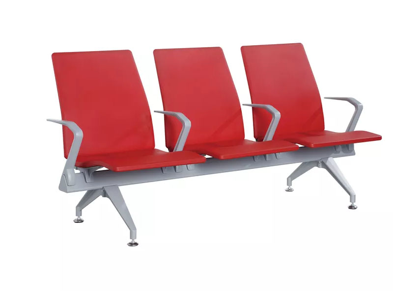 High Quality Size Metal Frame Airport Public 3 Seater Waiting Chair W9909