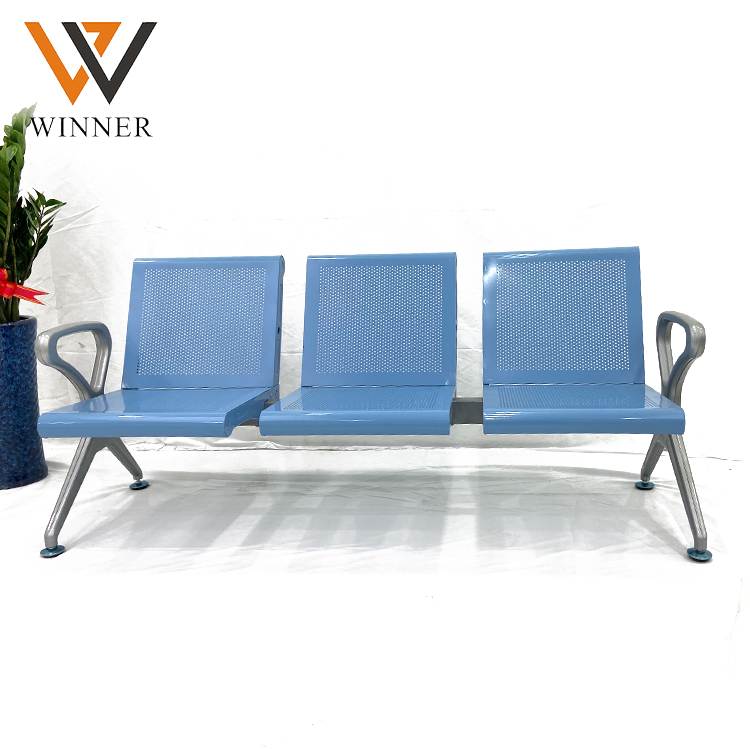 public airport seating chair Metal benches W9808