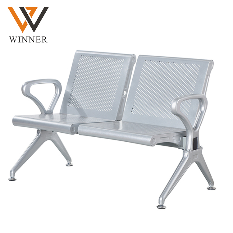 public airport seating chair Metal benches W9808