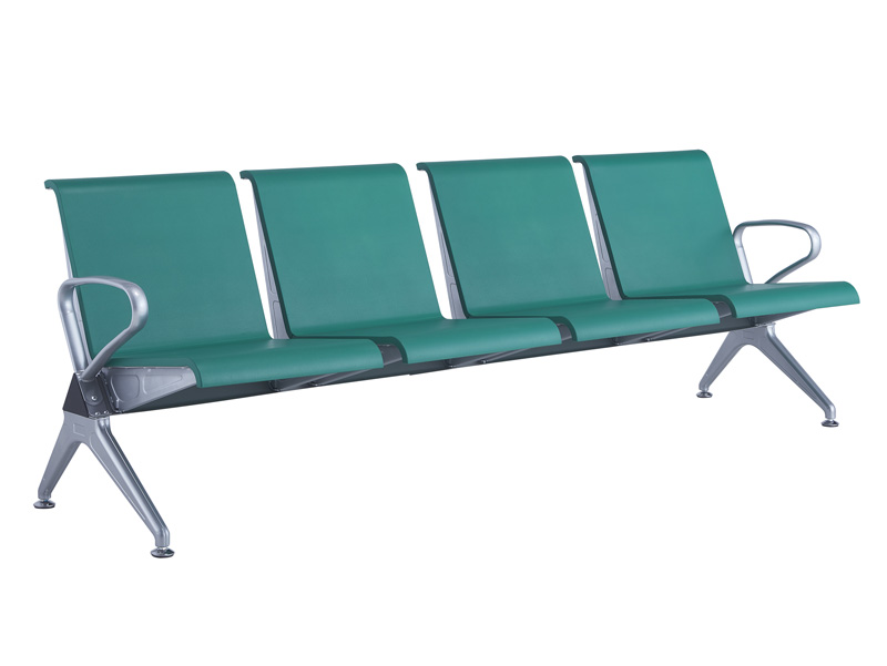 Optional color high grade airport PU waiting chair W9805