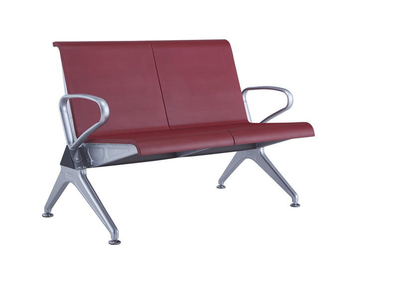 Optional color high grade airport PU waiting chair W9805