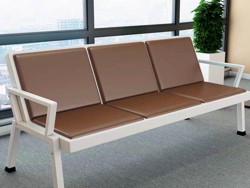Hot sale morden metal frame airport chair waiting bench  W9807C