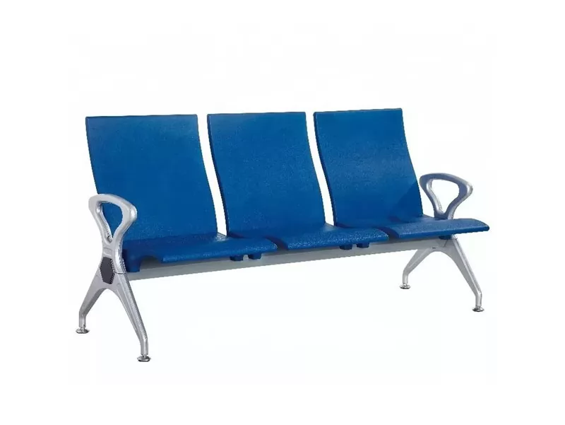 Modern Design High Quality 3 Seat Pu Material Airport Waiting Seat waiting chair W9910-3