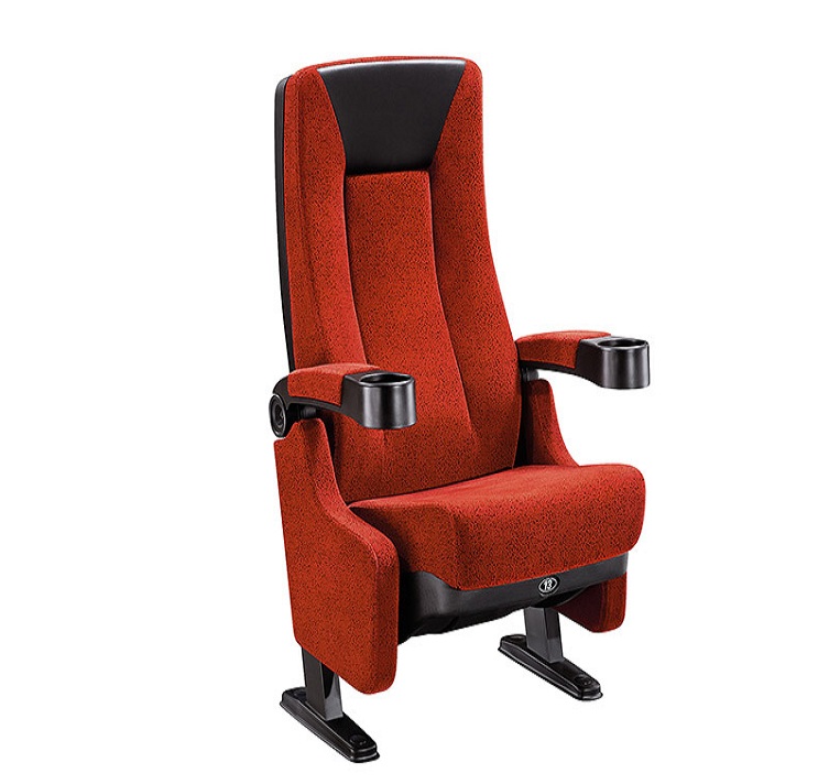 Single seater 4d armrest for modern cinema chair commercial concert hall folds movie theater seats