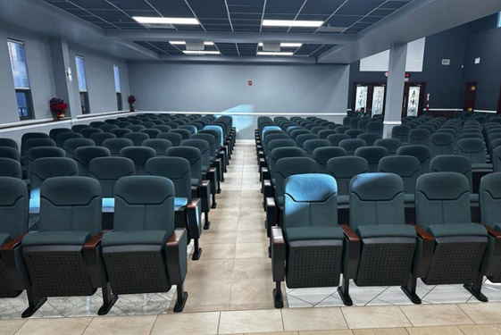 How Do We Provide One-stop Auditorium Chair Service?