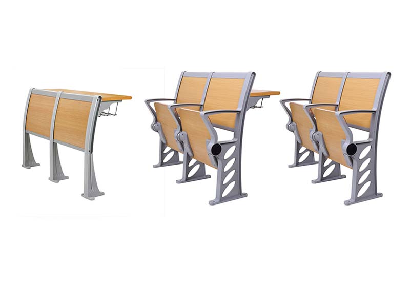 strong school furniture classroom college chair and desk lecture hall high school college folded desk
