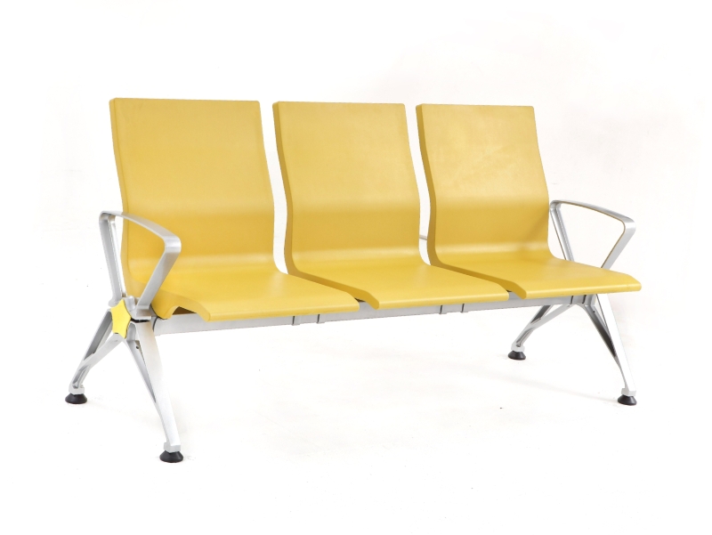 link waiting chair stainless steel PU local banks area bench waiting seats