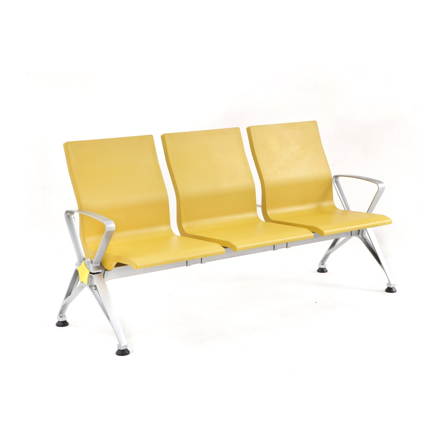 link waiting chair stainless steel PU local banks area bench waiting seats