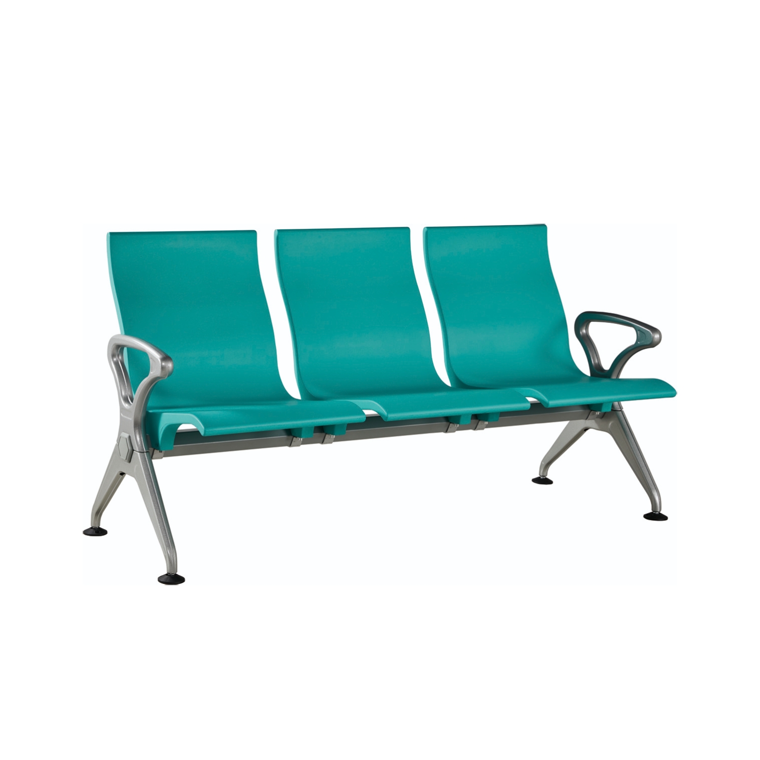 New design 3 seater pu airport waiting chair hospital gang chair