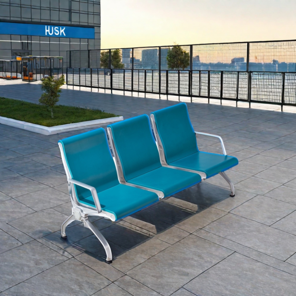 Modern Aluminium Airport Chair Hospital Waiting Room 3-seater Waiting Chairs for Sale