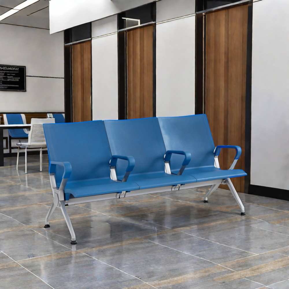 Airport Waiting Metal Waiting Chair Hospital Waiting Room Public Chairs Modern Airport 3 Or 4 Seater Gang Bench Seats