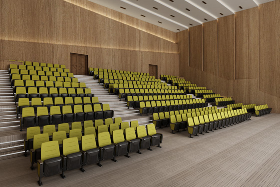WINNER 2024 New Model Auditorium Chair--W1106