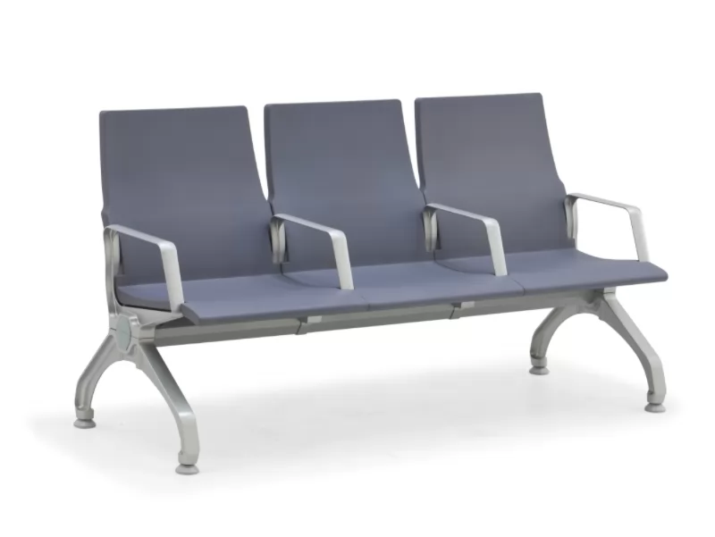 PU Waiting Chair Comfortable Design Seats One to Five Seats Optional Hospital Waiting Chair