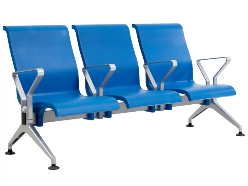 Modern Pu Leather Airport Waiting Chair Office Hospital Clinic Bank Room Reception Area Furniture Waiting Chairs for Bus Station