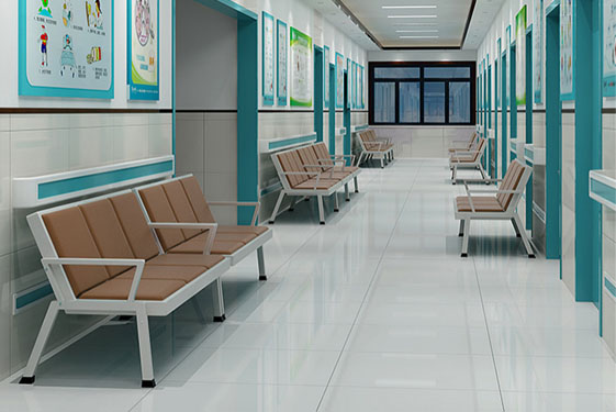 Multi-Scene Airport Public Waiting Bench: Practicality and Quality Combined